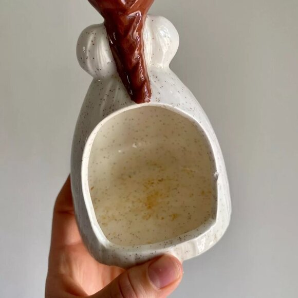 Vintage Sponge Holder Prayer Girl Dress Apron - Picture 2 of 4